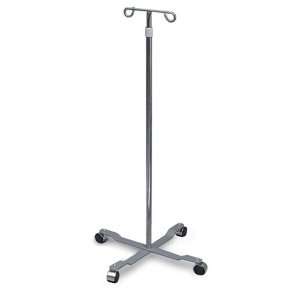    Duro Med Double Hook I.V. Stand, Silver