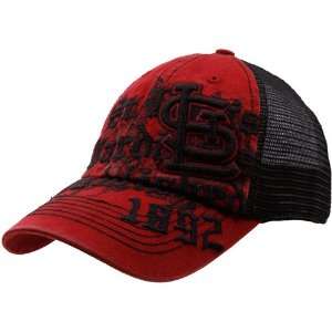  St. Louis Cardinals 47 Brand Motto Mesh Back Flex Hat 