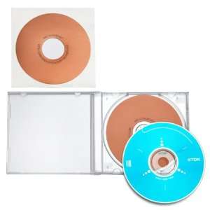    The Container Store CD/DVD Jewel Case Inserts: Home & Kitchen