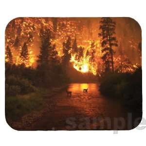  Wildfire; Bitterroot National Forest Mouse Pad Everything 