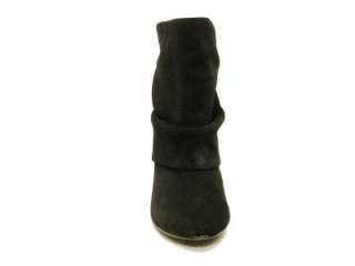 STEVE MADDEN*CARLSEN*BLACK SUEDE ANKLE SLOUCH BOOTS 9.5  