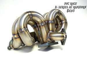 DOC Race Honda Civic B18/B16 turbo exhaust manifold  