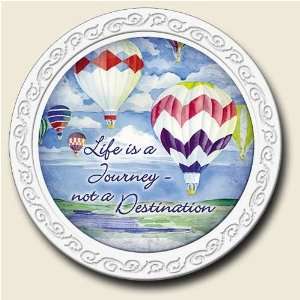 ABSORBASTONE SCENTIMENTS COASTERS WITH EASEL AND SACHET ~ LIFES 