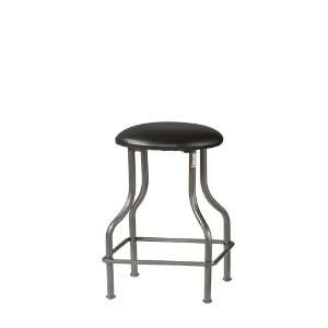  Powell Hot Rod Steel Garage Stool with PVC Upholstery 