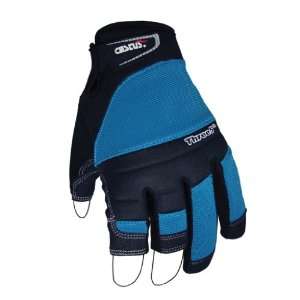  Cestus Three5TM Fingerless Work Glove, Blue, XXL: Home 