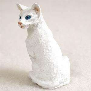  Oriental Shorthair, White Tiny Ones Cat Figurines (2 in 