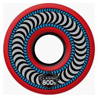  Spitfire Wheels 80ds Red 54mm (4 Wheel Pack) Sports 