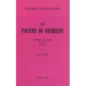    les papiers de richelieu 1616 1629 (9782233001092) Wild Books