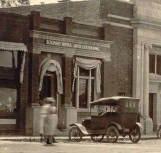 SIOUX CENTER, East Side Main St., Post Office 1910 RPPC  