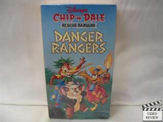 Chip N Dale Rescue Rangers   Danger Rangers VHS  