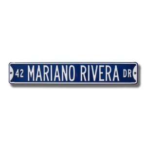   RIVERA DR Authentic METAL STREET SIGN (6 X 36)