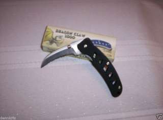 FLYING FALCON DRAGON CLAW 2000 TACTICAL KNIFE   NEW  