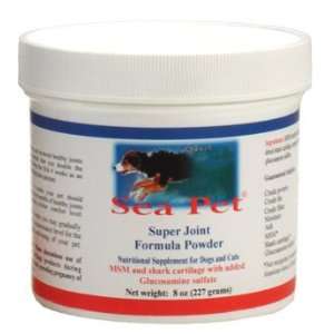  Sea Pet Super Joint Formula Powder for Dogs & Cats (8 oz 