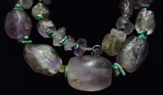 Delicious Ancient Pre Columbian AMETHYST Rare Beads Necklace  