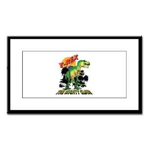  Small Framed Print T Rex Dinosaur The Mighty Claw 