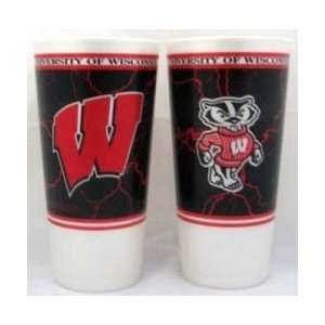  Wisconsin Badgers Souvenir Cups