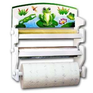  FROG 3 Roll Wrap Center Rack   Paper Towel Foil Saran 