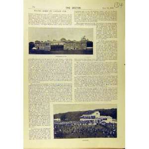   1895 Goodwood House Building Race Course Races Print