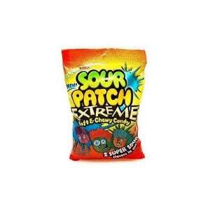 Sour Patch Extreme Bag 4 oz. (Pack of 3)  Grocery 