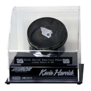 Kevin Harvick Race Used Piston with Logo Display Case  