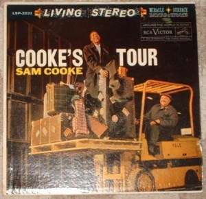 SAM COOKE RCA STEREO SOUL LP   COOKES TOUR  