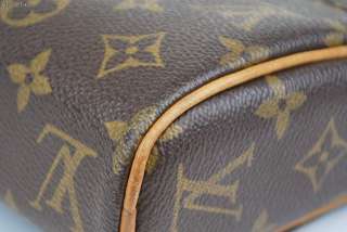 LOUIS VUITTON LV Monogram Sonatine Hand bag Purse Authentic  