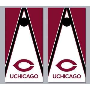 The University of Chicago Maroons Cornhole Bag Toss Game 