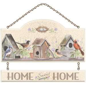  Song Birds Decorative Wall Plaque: Home & Kitchen