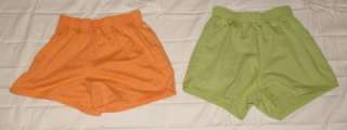 SOFFE SHORTS   2 PAIR   Size Small, Excellent Condition, Orange and 