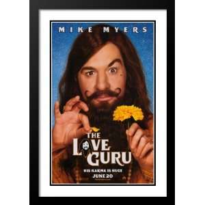  The Love Guru Framed and Double Matted 20x26 Movie Poster 