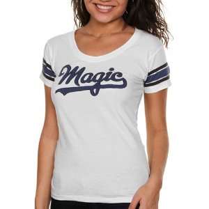   Brand Orlando Magic Ladies Off Campus Premium T Shirt   White (Small