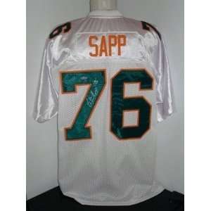  Warren Sapp Autographed Uniform   Miami Hurricanes UDA 