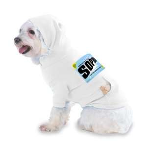   SOPHIA Hooded (Hoody) T Shirt with pocket for your Dog or Cat LARGE