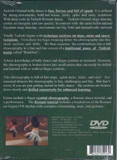 TOTALLY TURKISH Oriental BellyDance Romani Tutorial DVD  