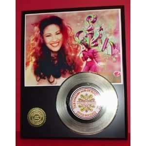 Selena 24kt Gold Record LTD Edition Display ***FREE PRIORITY SHIPPING 