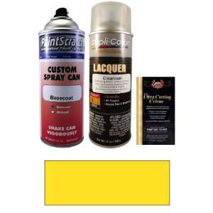 12.5 Oz. Chrome Yellow Spray Can Paint Kit for 2000 Ford Contour (BZ 