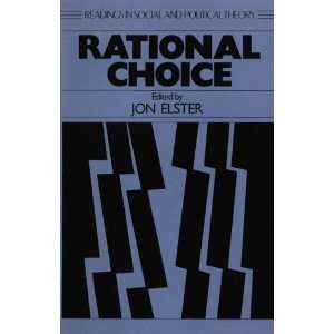   Readings in Social & Political Theory) [Paperback]: Jon Elster: Books