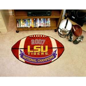 Louisiana State Fightin Tigers NCAA Football Floor Mat (22x35) 2007 