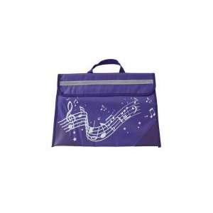  Wavy Stave Music Bag   Purple Musical Instruments