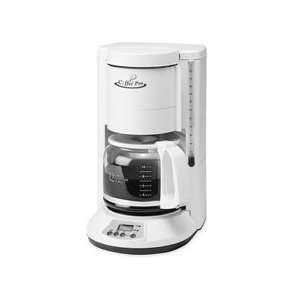  Automatic Coffeemaker, 12 Cup, 8x8 1/2x13, White Qty2 