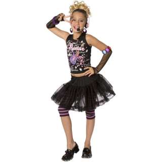 Pop Star Child Costume Rock Star Singer 810091014509  
