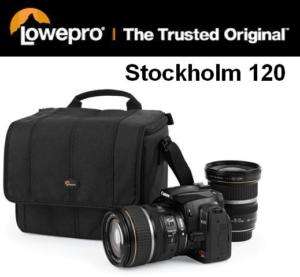 Lowepro Stockholm 120 Shoulder Camera Bag Black  