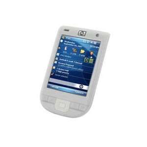  Silicone Skin Case for HP IPAQ 111 Classic (White) Cell 