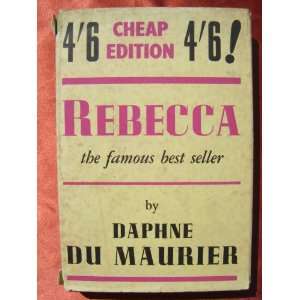  Rebecca: Daphne Du Maurier: Books