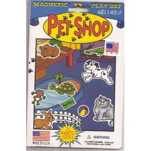  Magnetic Pet Shop Play Set 6 X 9 Toys & Games