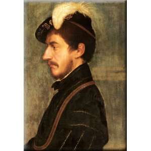  Portrait of Sir Nicholas Poyntz (15101557) 21x30 Streched 