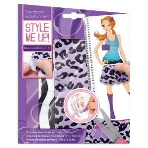  Designer Studio Glam Sticker in Purple Leopard Toys 