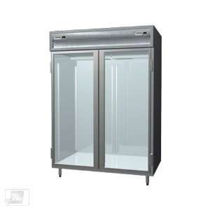  Delfield SSDRL2 G 56 Glass Door Dual Temp Refrigerator 