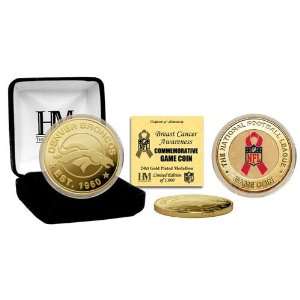   Broncos 2011 Breast Cancer Awareness 24kt Gold Coin: Sports & Outdoors