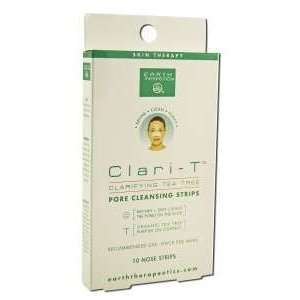  Earth Therapeutics Clari T Tea Tree Pore Cleansing Strips 